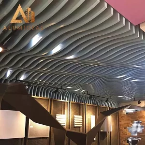 metal baffle ceiling