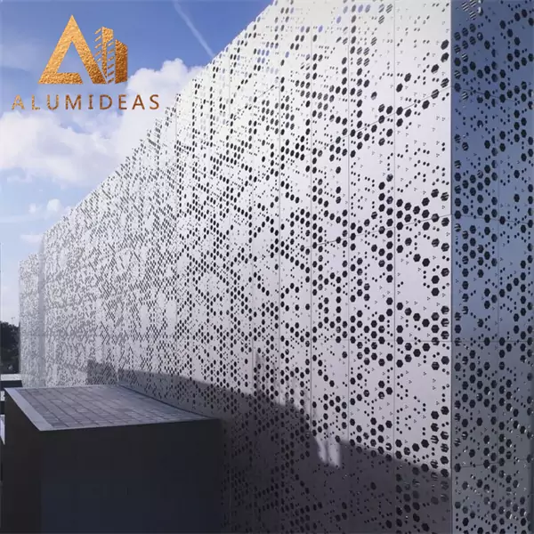 perforated metal cladding