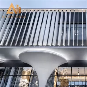 Aluminyo cladding louver panel