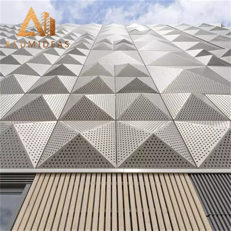 3D Aluminium panels