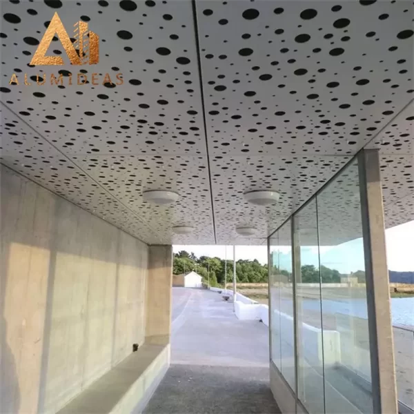 Aluminium custom drop ceiling tiles decorative wall panel