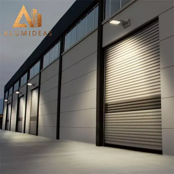 Aluminum composite panel for warehouse