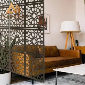 laser cut metal privacy panels