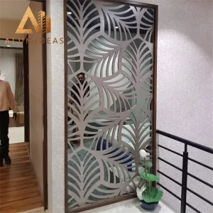 Aluminium decorative screen