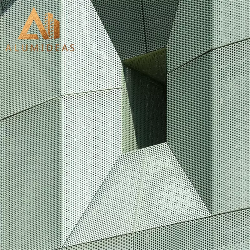 Aluminium wall cladding pattern metal building wall panels