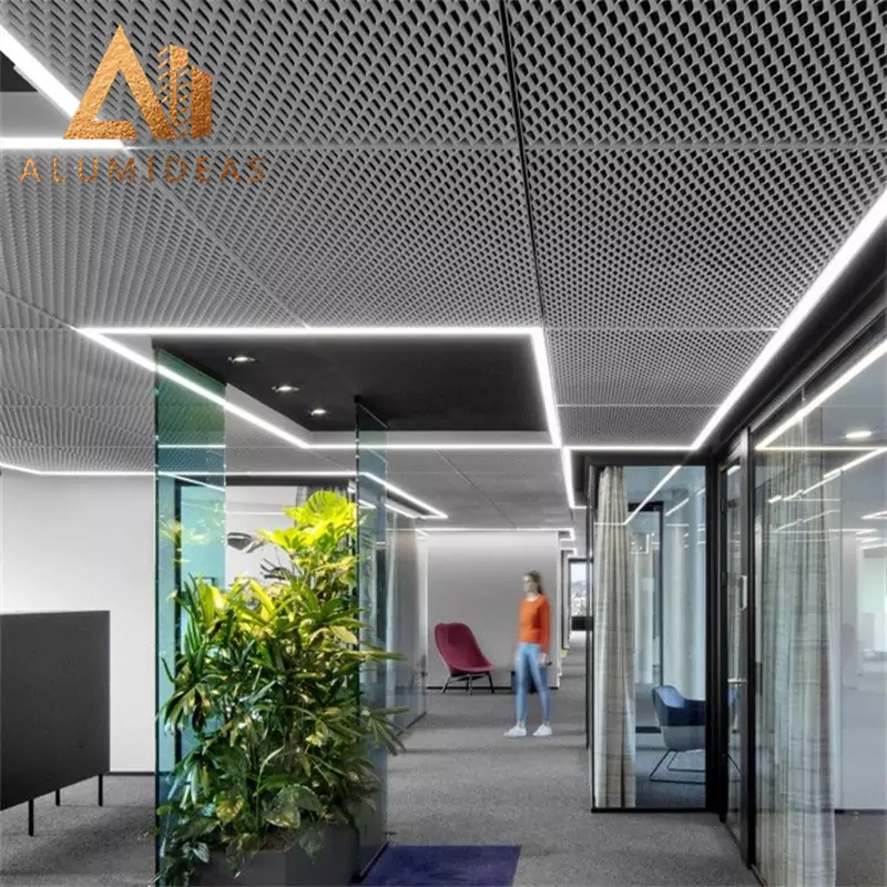 Aluminium panel ceiling