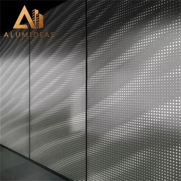 Aluminum punching panel