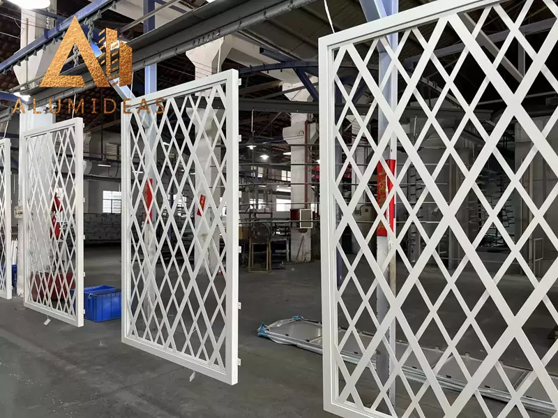 aluminum decorative perforated wall panel14