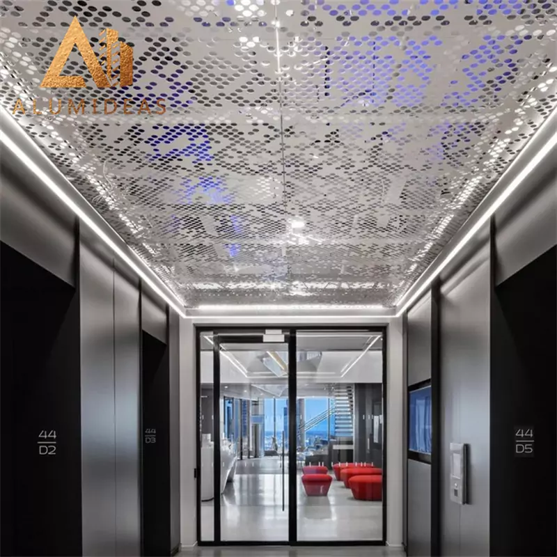 armstrong perforated metal ceiling