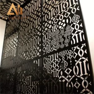 custom laser cut aluminum panels