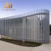 Aluminium U-shape slat facade