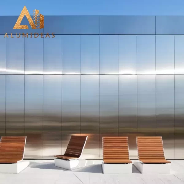 Aluminium composite panel metal color