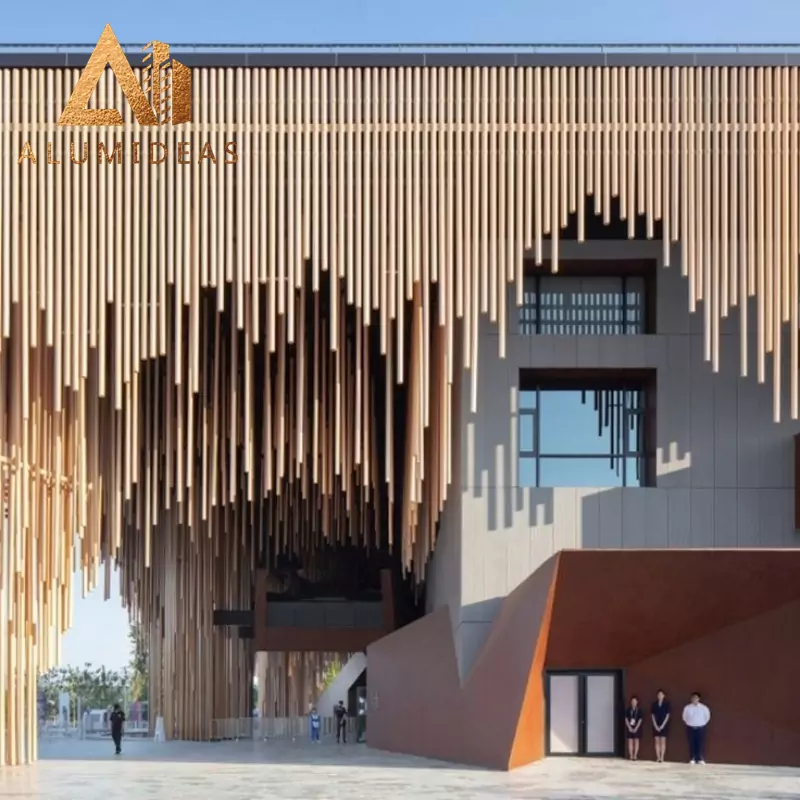 Aluminum Batten Wall Decoration
