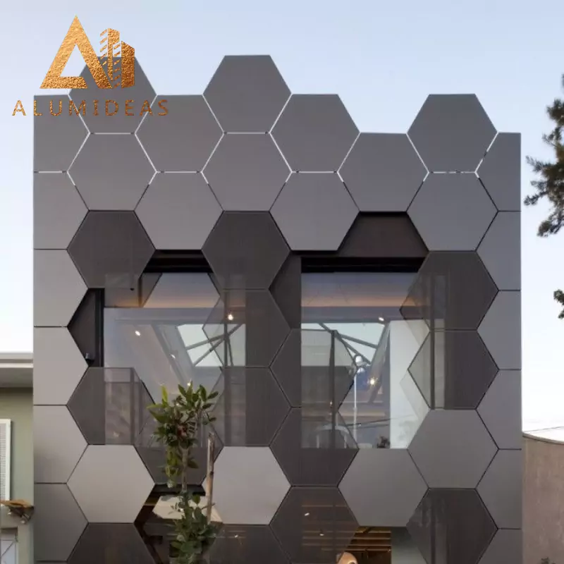 Aluminum composite cladding design