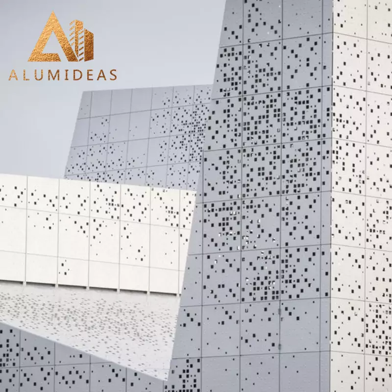 Hot sales aluminium perforated metal sheet for outdoor wall panelling