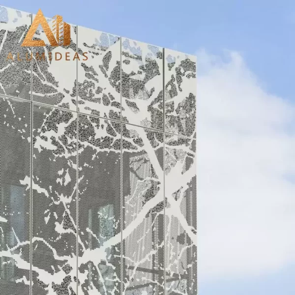 Laser cut patterned architectural panels