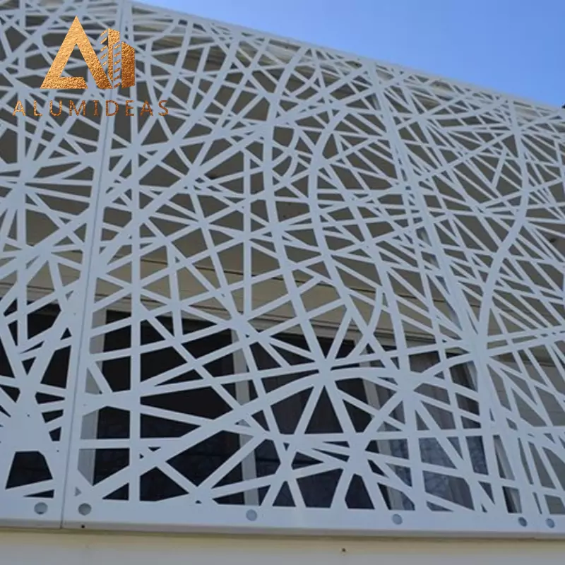 laser cut cladding panels