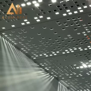 perforated sheet ceiling