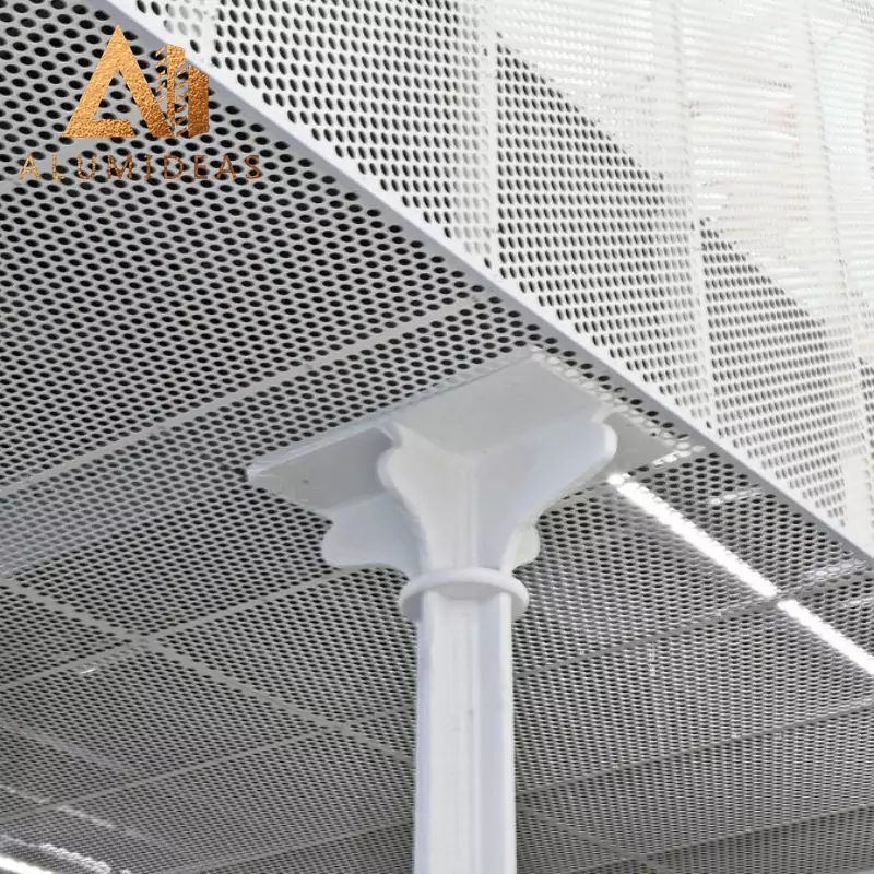 Aluminium perforated panel