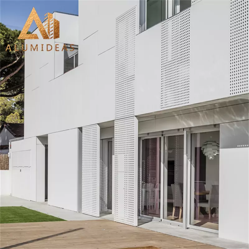 Aluminium sun shade screen