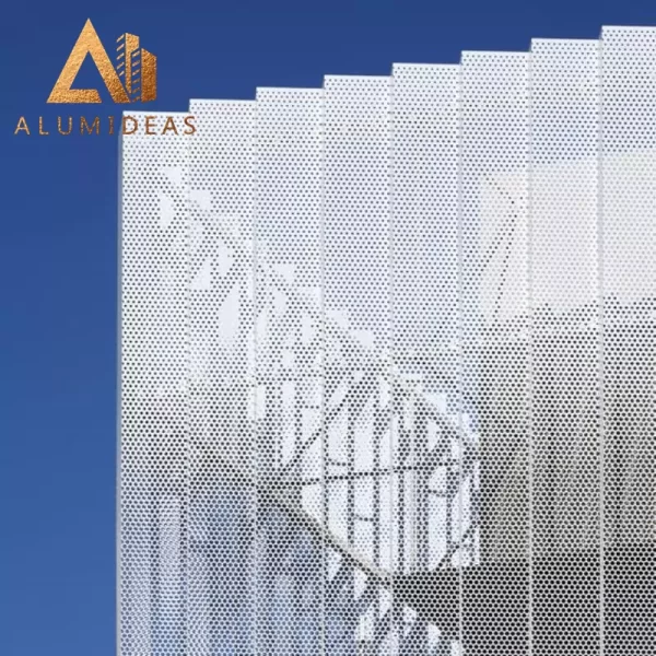 Aluminum Exterior Perforated Facade