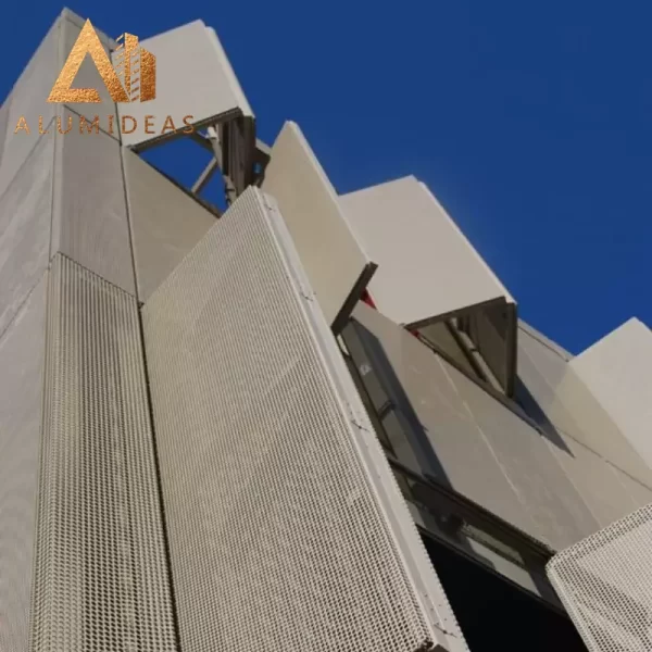 Aluminum Outdoor 2mm perforated sheet sizes