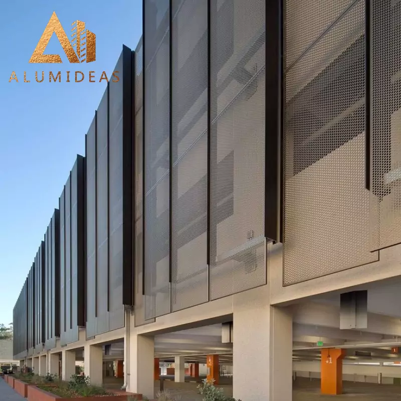 Aluminum Perforated Decorative Facade
