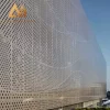 Aluminum perforated panel facade