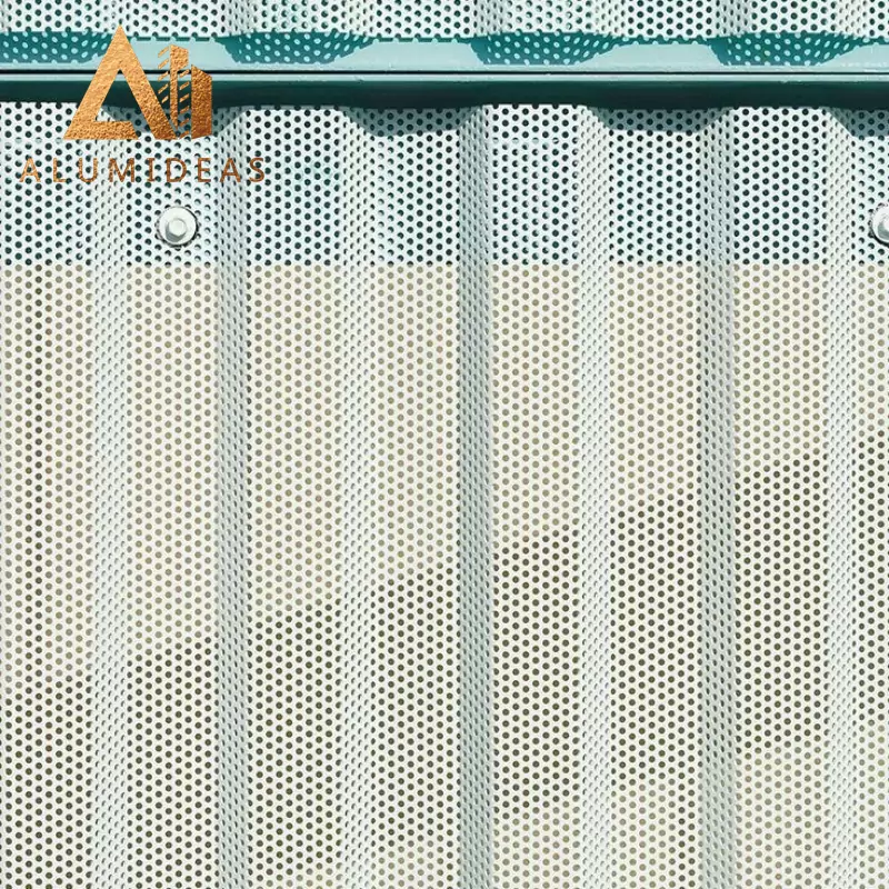 Light weight aluminium architectural cladding sheet