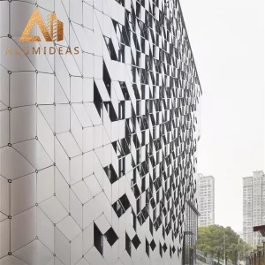 PVDF coating different size facade sheets aluminium solid panel