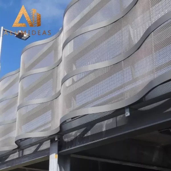 curved cladding panels