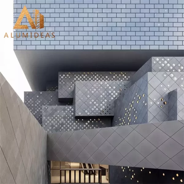 PVDF coating metal sheeting for exterior walls
