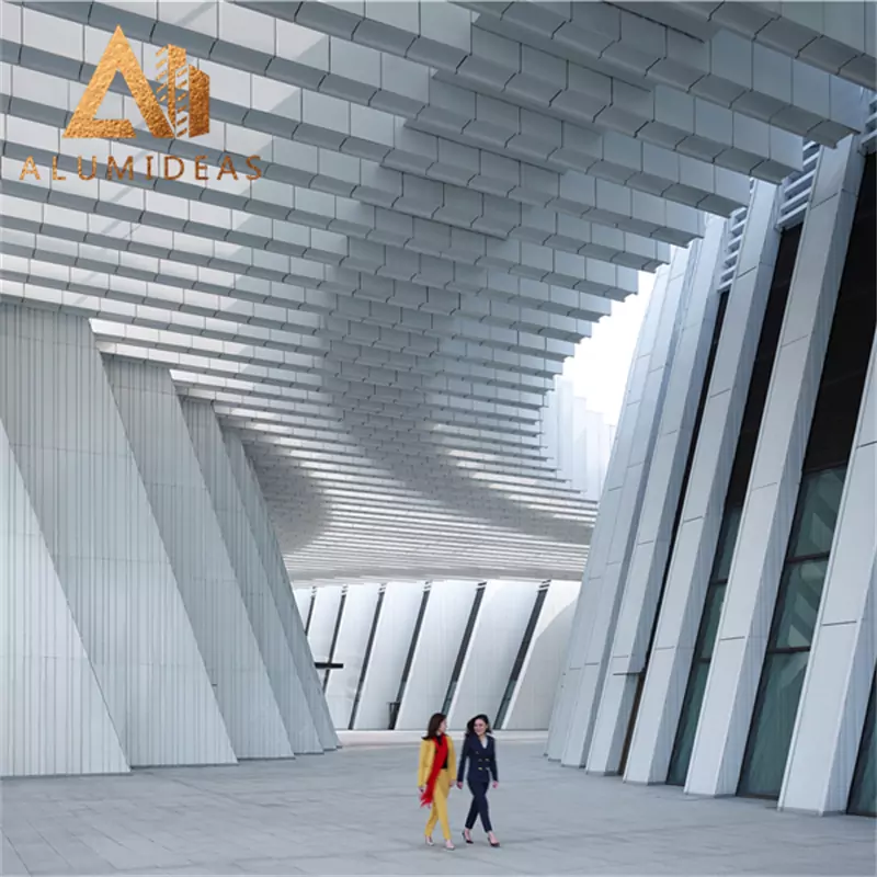 Aluminum ceiling with colorful pvdf coating